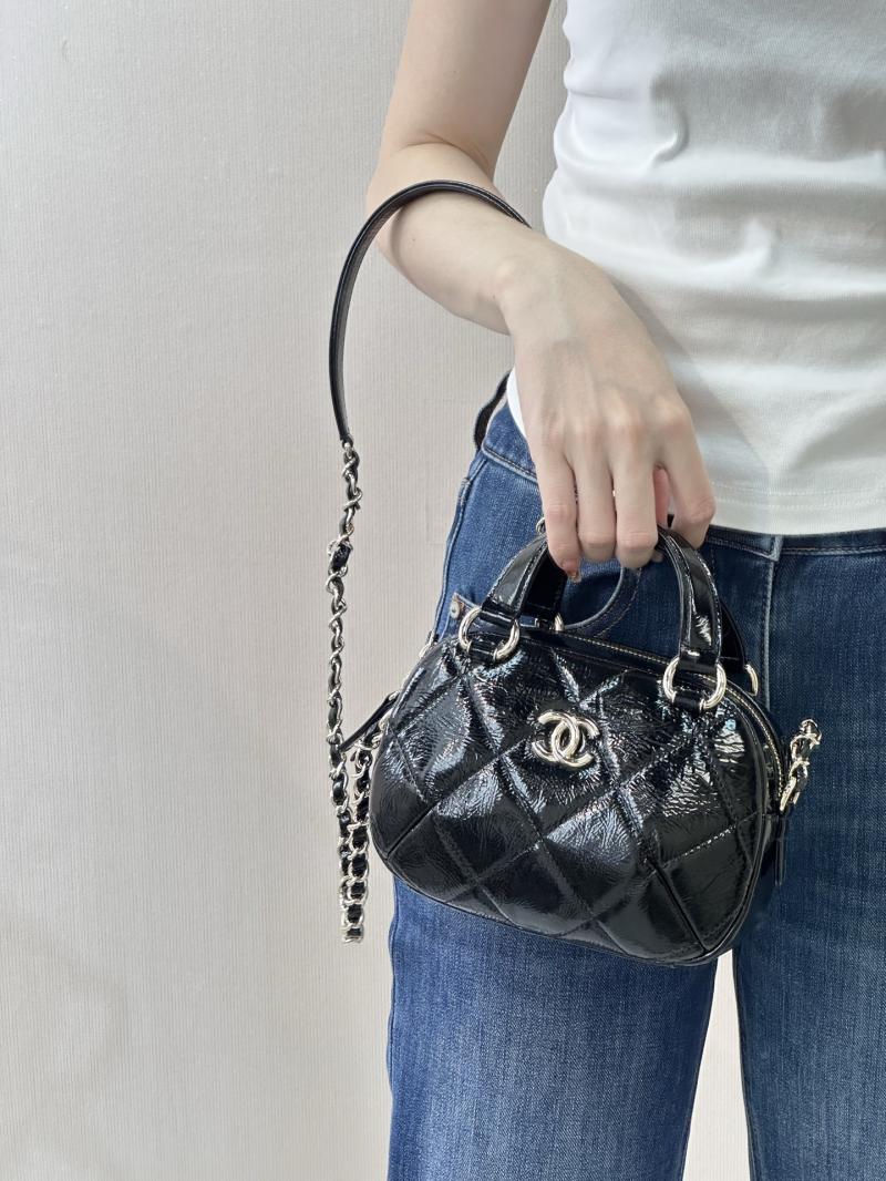 Chanel Mini Bowling Bag Black AS5536