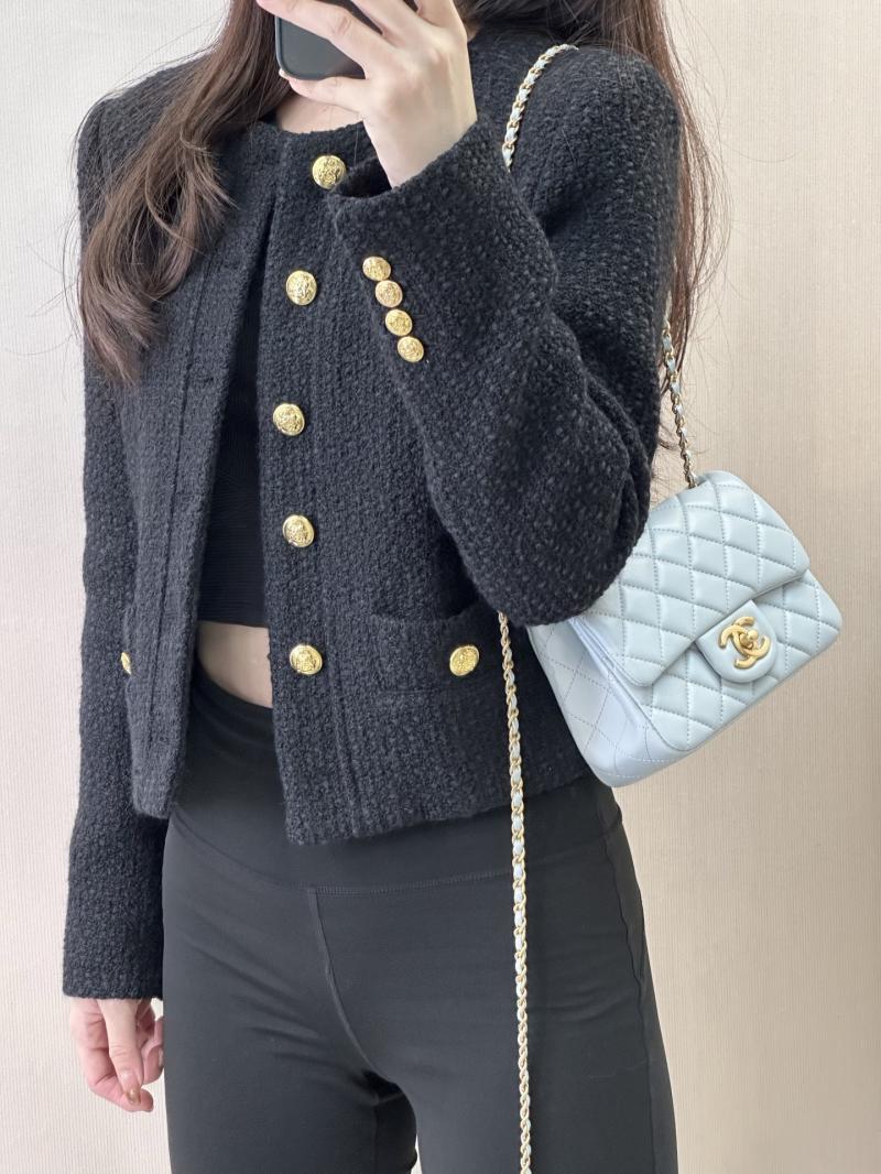 Chanel Mini Flap Bag Light Blue AS5758