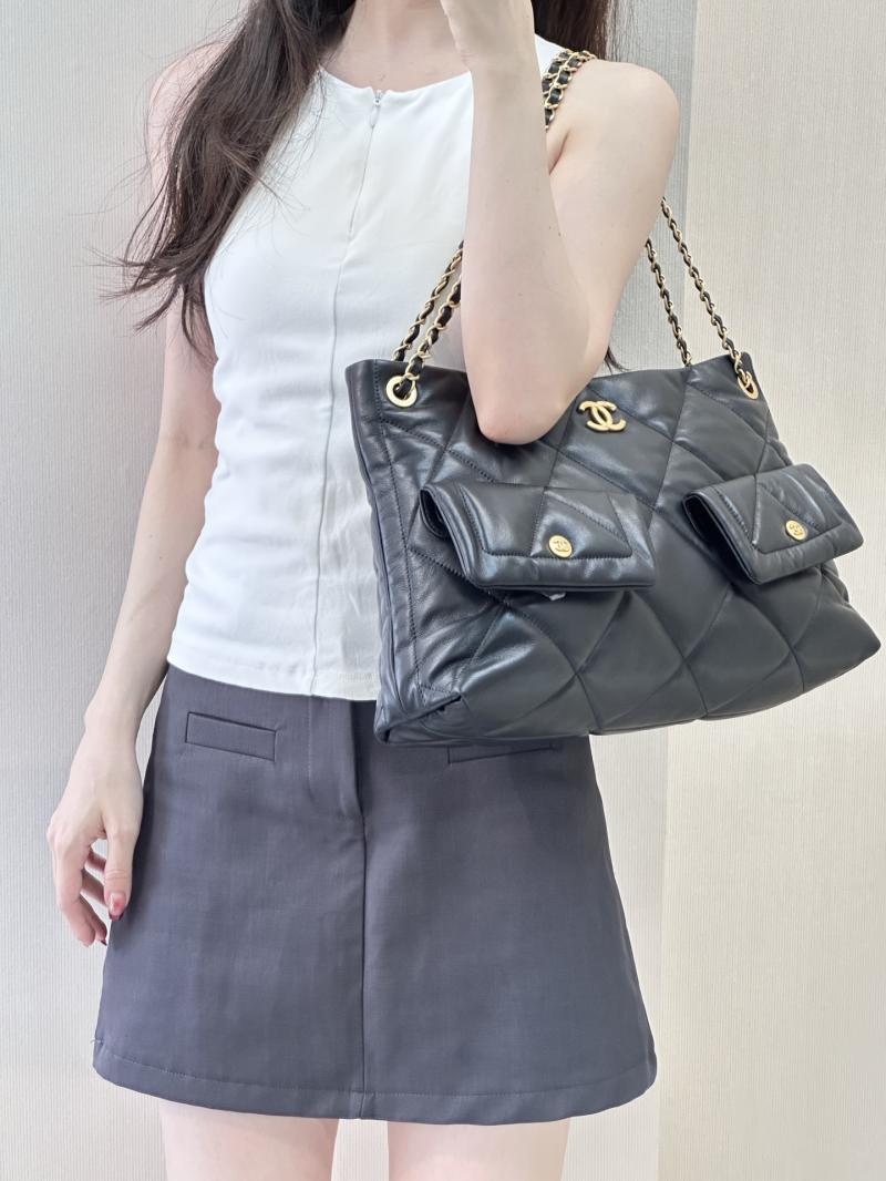Chanel Shopping Bag Black AS5740