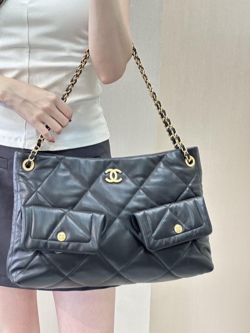 Chanel Shopping Bag Black AS5740