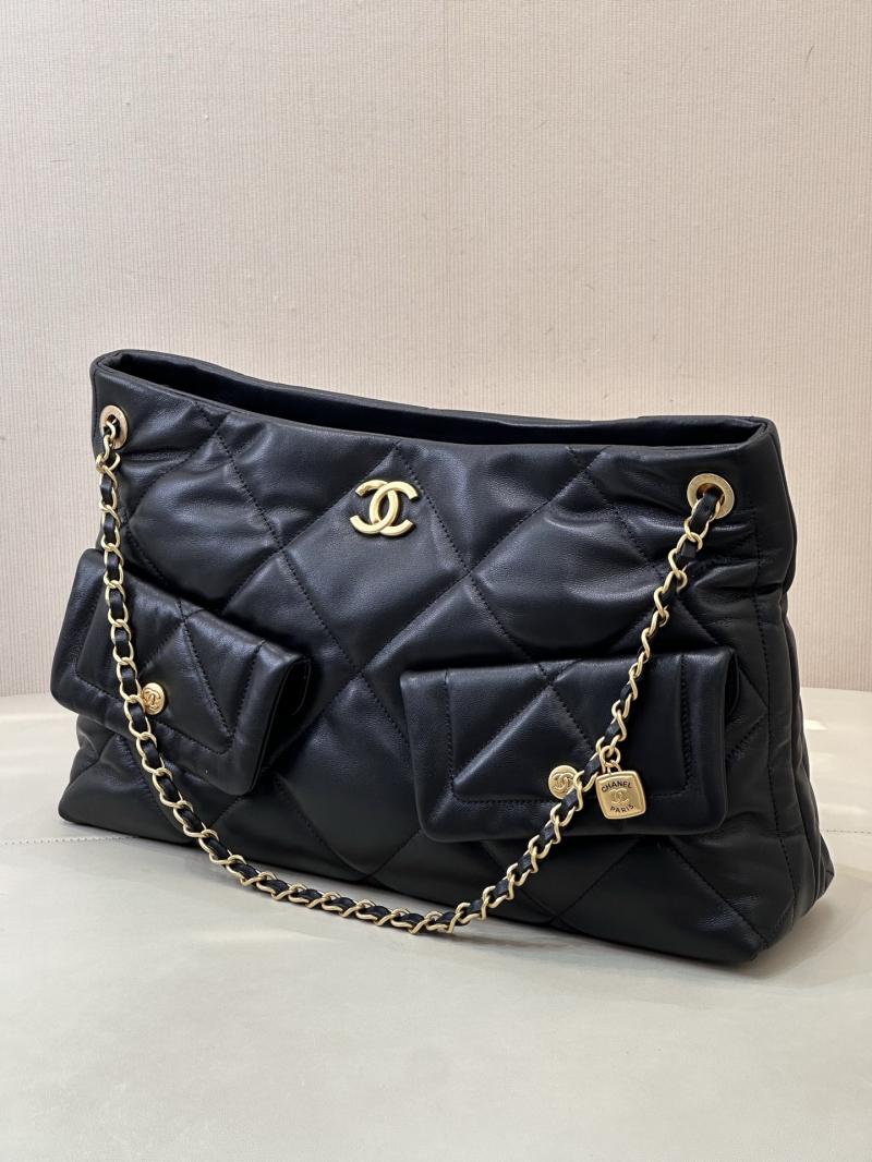 Chanel Shopping Bag Black AS5740