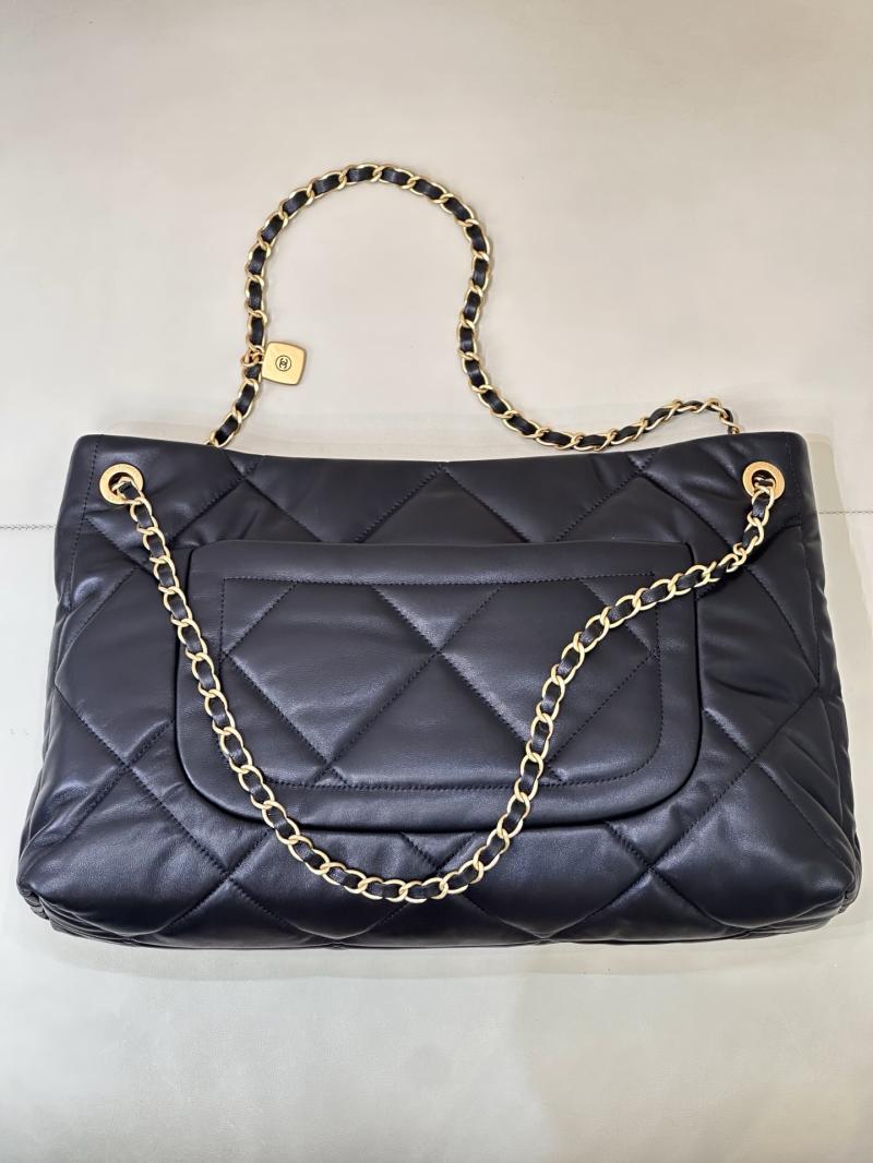 Chanel Shopping Bag Black AS5740