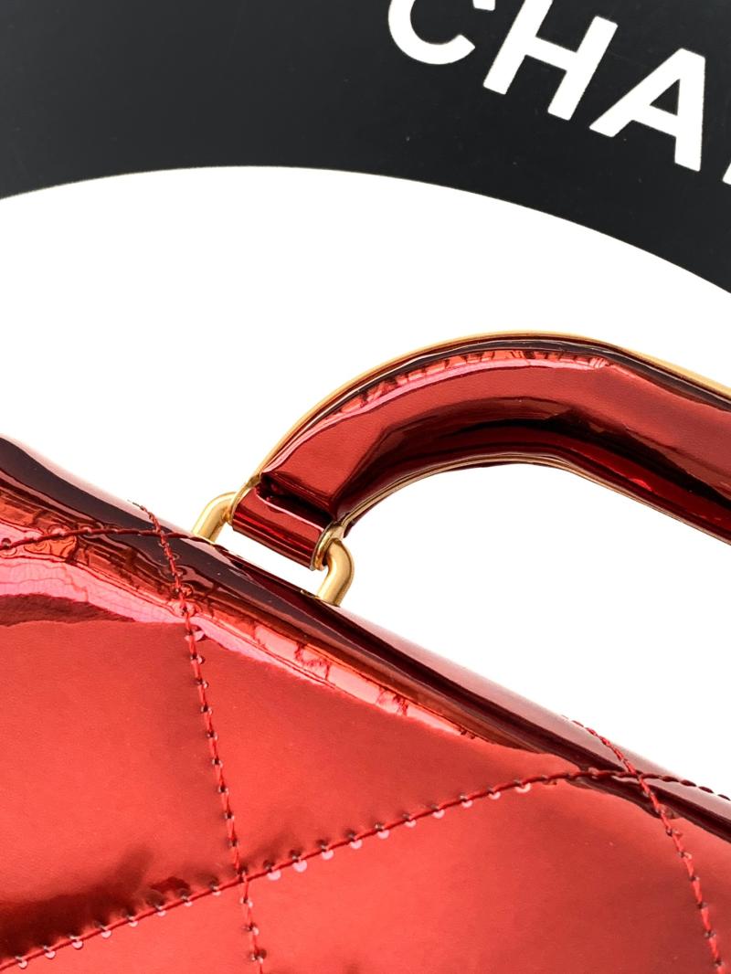 Chanel Small Clutch with Chain Burgundy AP4892