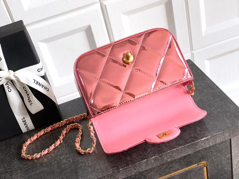 Chanel Small Clutch with Chain Pink AP4892