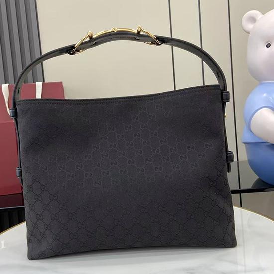 Gucci Beatrix medium Canvas tote bag Black 850926