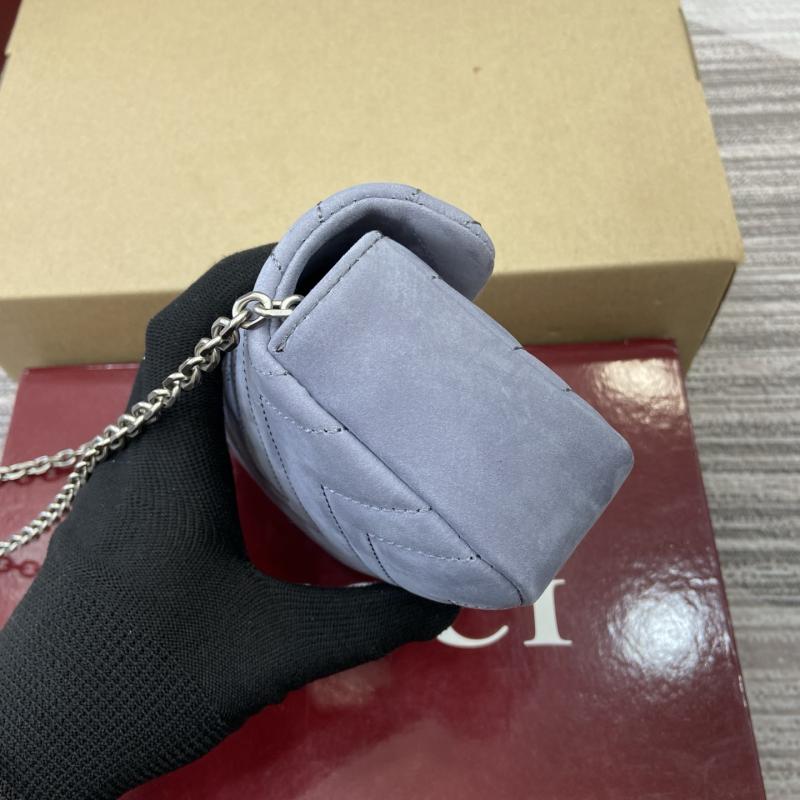 Gucci GG Marmont Mini shoulder bag Blue 841290
