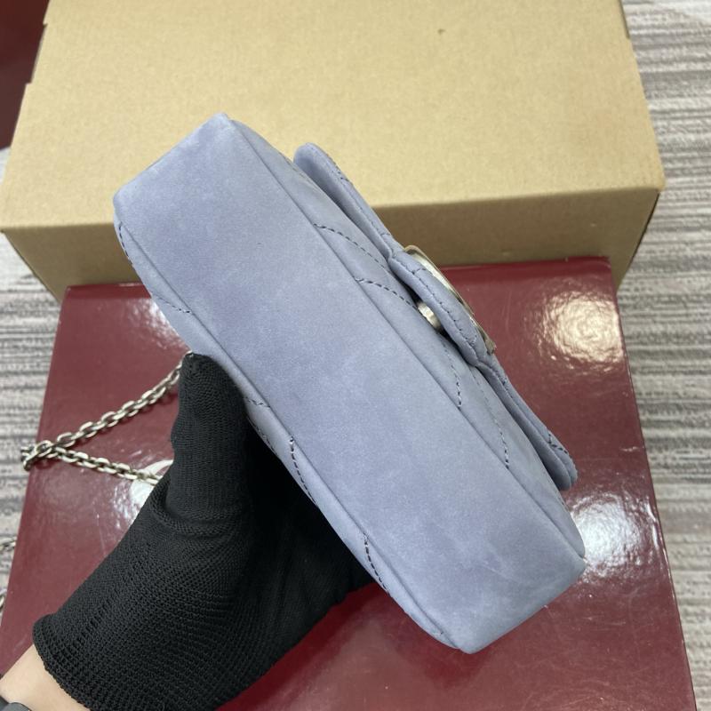 Gucci GG Marmont Mini shoulder bag Blue 841290
