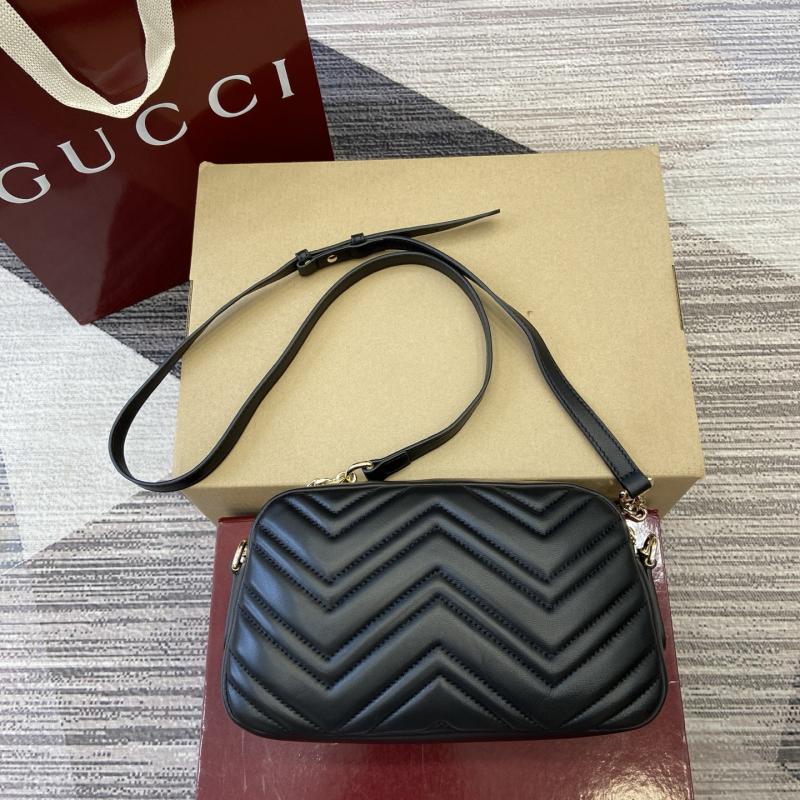 Gucci GG Marmont small camera bag Black 855273