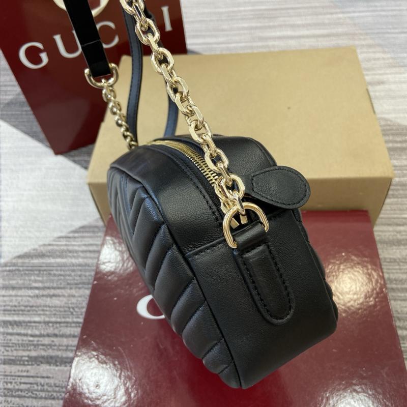 Gucci GG Marmont small camera bag Black 855273