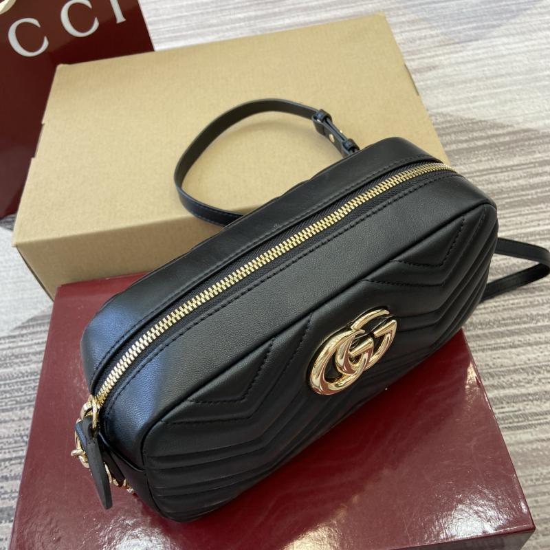Gucci GG Marmont small camera bag Black 855273