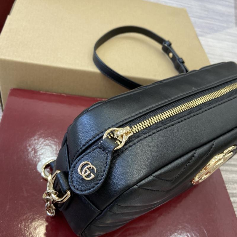 Gucci GG Marmont small camera bag Black 855273