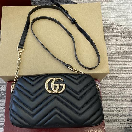 Gucci GG Marmont small camera bag Black 855273