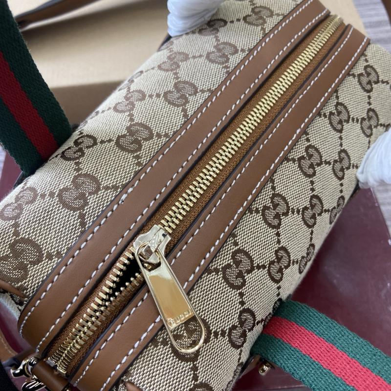 Gucci Mini GG Canvas handbag Brown 859975