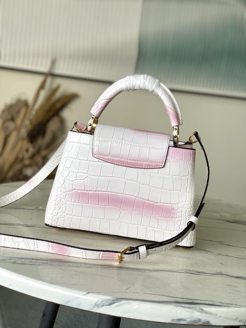 Louis Vuitton Capucines BB Pink N93163