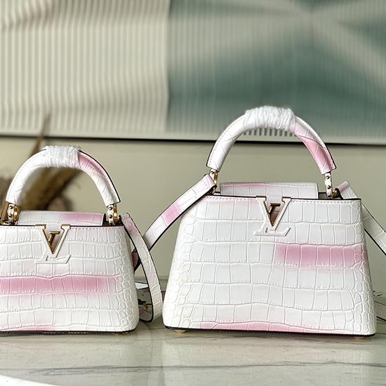 Louis Vuitton Capucines BB Pink N93163