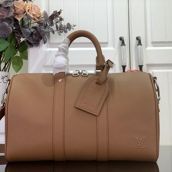 Louis Vuitton Keepall Bandouliere 35 Brown M25980  Louis Vuitton Keepall Bandouliere 35 Brown M25980