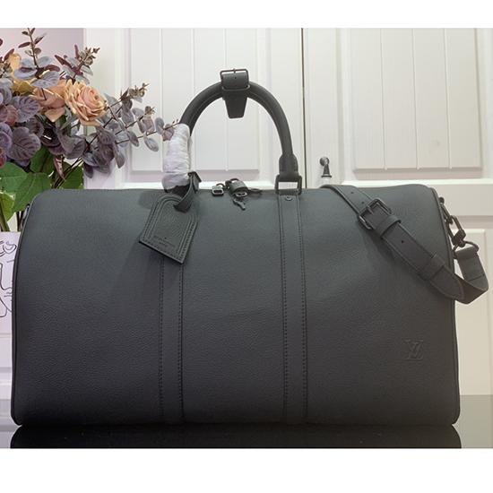 Louis Vuitton Keepall Bandouliere 50 Bag Black M26118  Louis Vuitton Keepall Bandouliere 50 Bag Black M26118