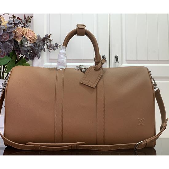 Louis Vuitton Keepall Bandouliere 50 Bag Brown M26118  Louis Vuitton Keepall Bandouliere 50 Bag Brown M26118