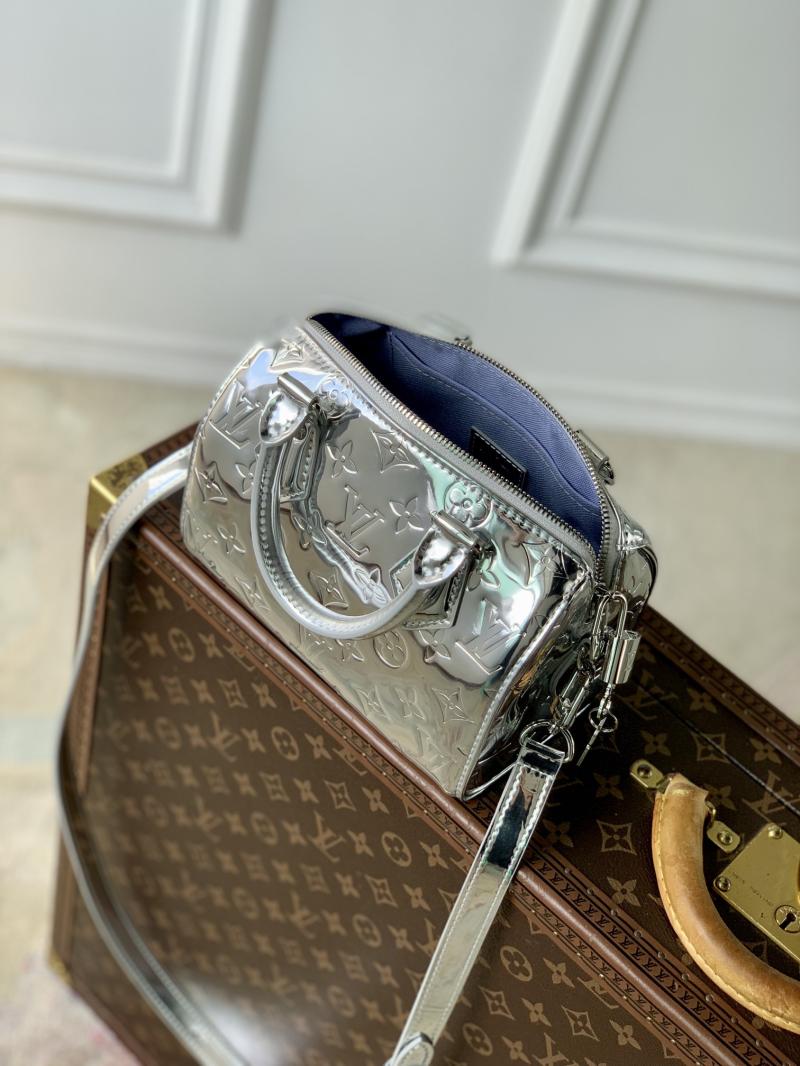 Louis Vuitton Speedy Bandouliere 20 Silver M11987