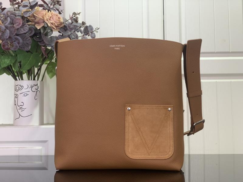 Louis Vuitton Verso Hobo Brown M27022