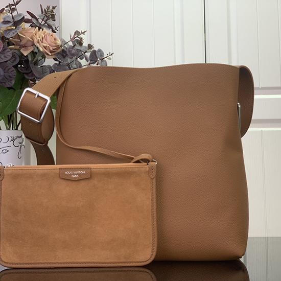 Louis Vuitton Verso Hobo Brown M27022