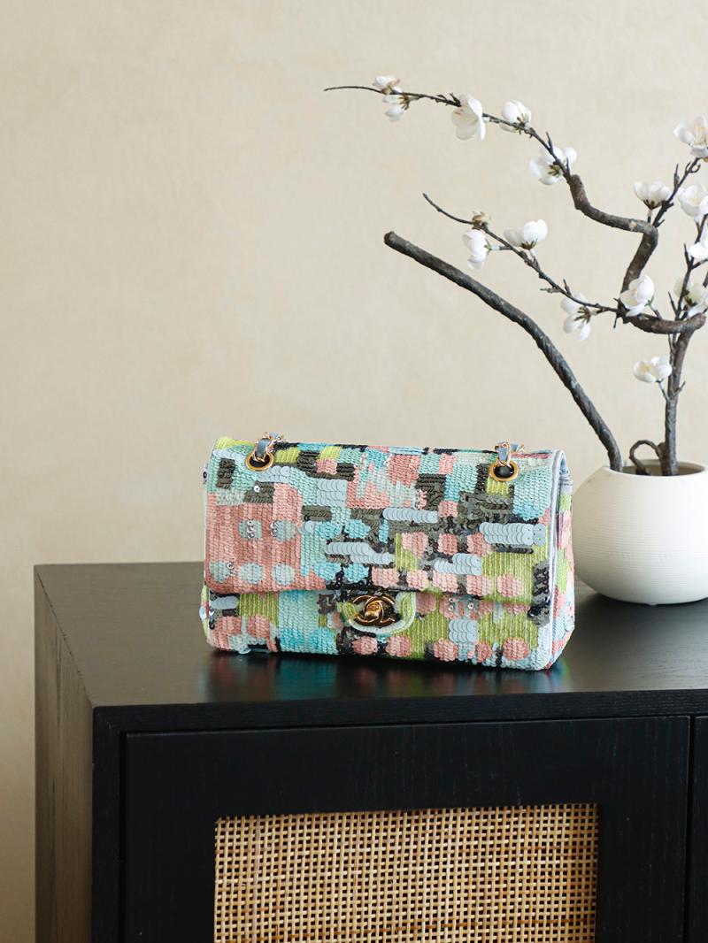 Medium Chanel Sequins Handbag A112401