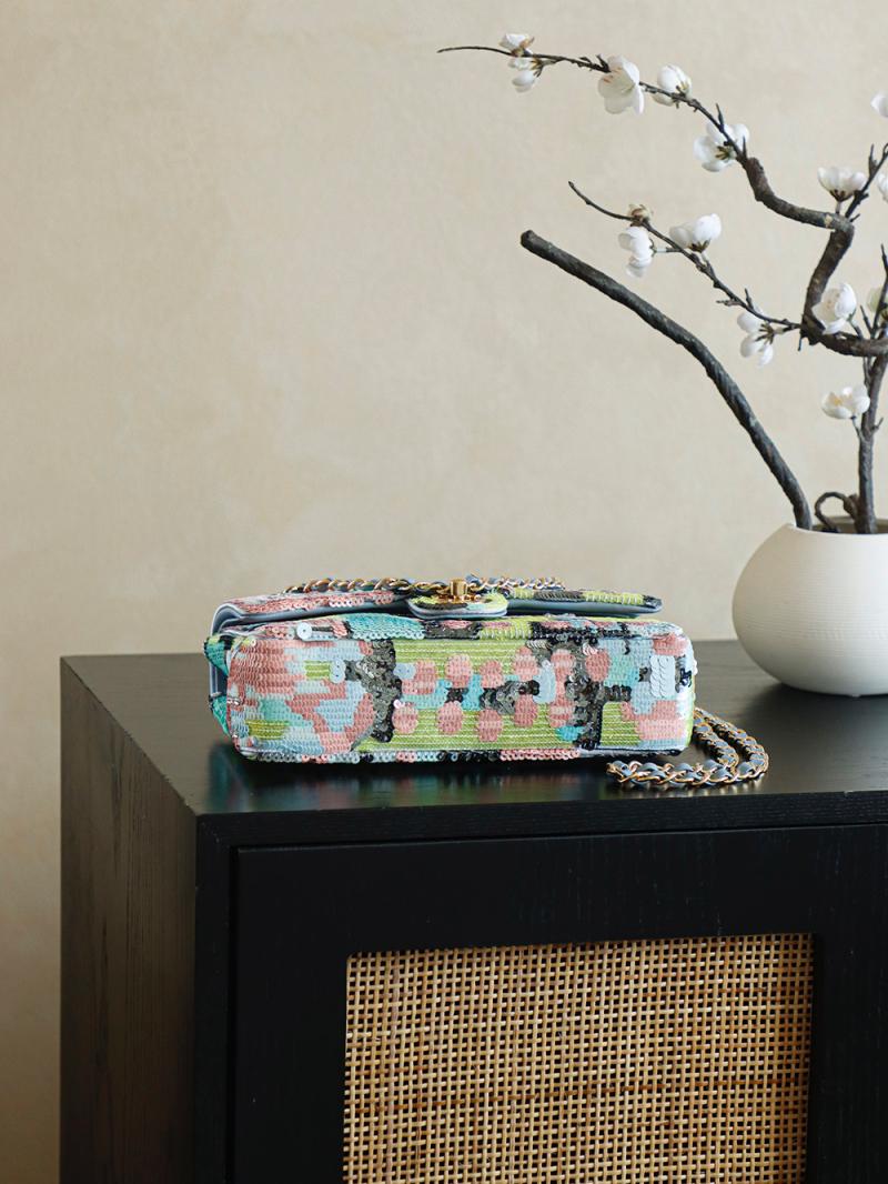 Medium Chanel Sequins Handbag A112401