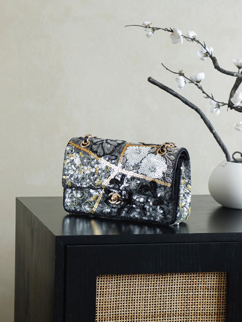 Medium Chanel Sequins Handbag A112402