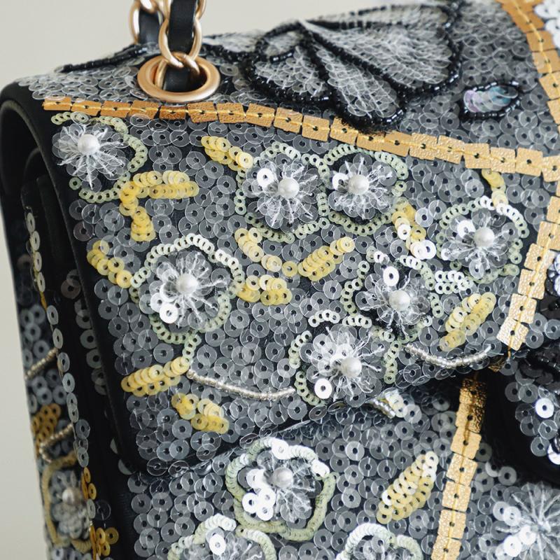 Medium Chanel Sequins Handbag A112402