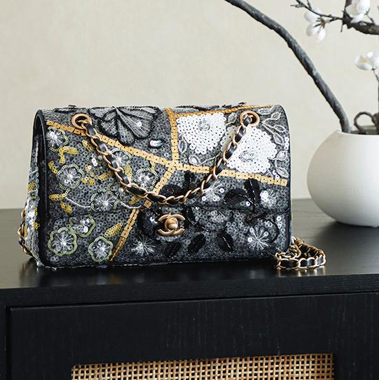Medium Chanel Sequins Handbag A112402