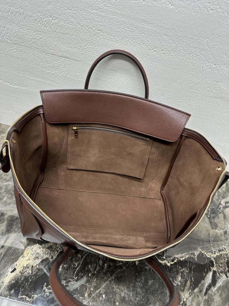 Medium Smiling New Luggage Dark Brown 123693