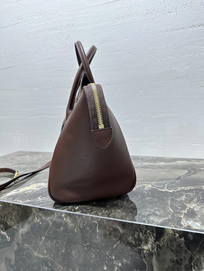 Medium Smiling New Luggage Dark Brown 123693