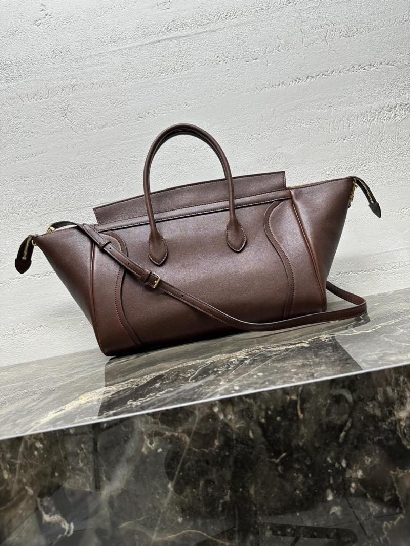 Medium Smiling New Luggage Dark Brown 123693