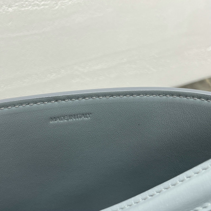 Small Celine Bucket Louise Bag Blue 119173