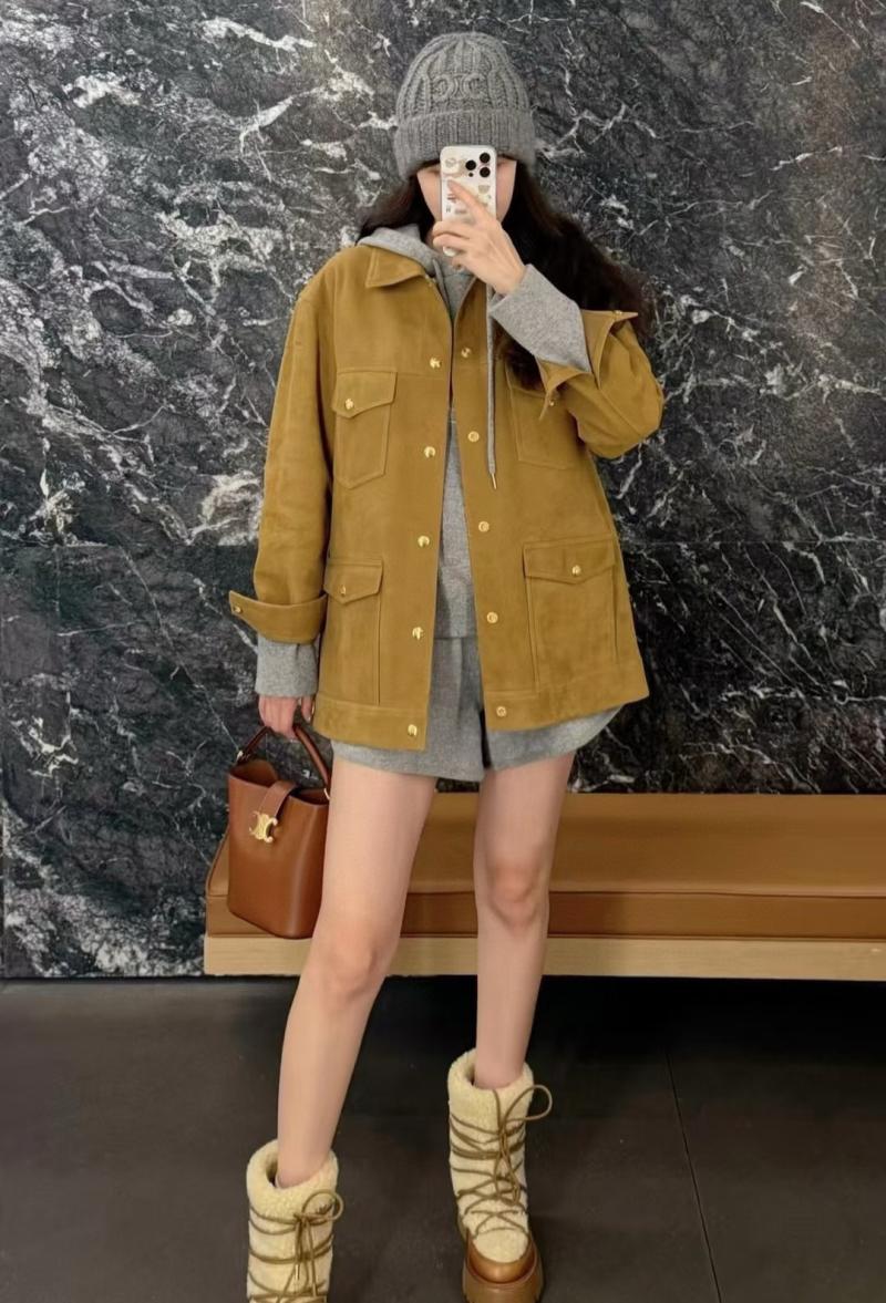 Small Celine Bucket Louise Bag Tan 119173