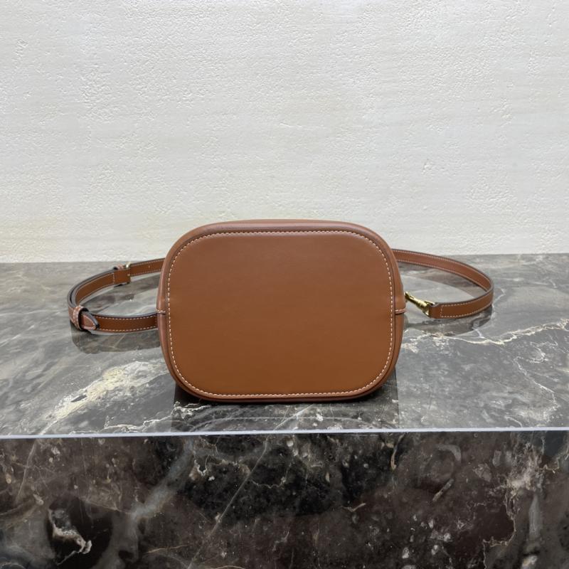 Small Celine Bucket Louise Bag Tan 119173