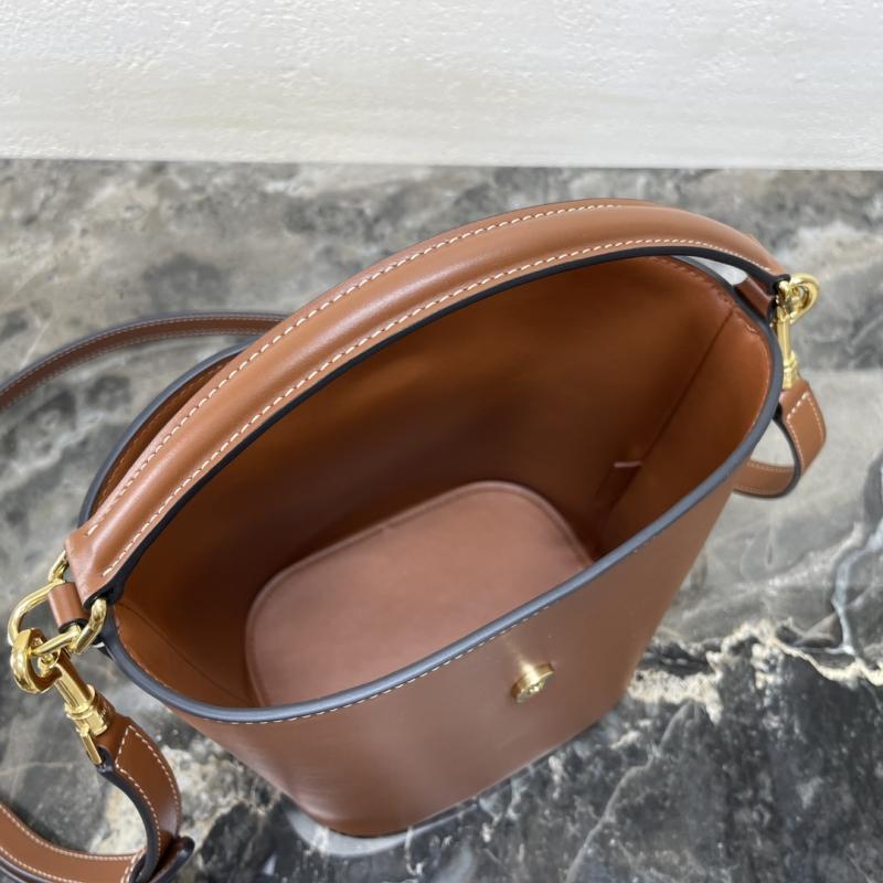 Small Celine Bucket Louise Bag Tan 119173