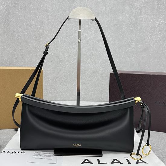 Alaia Le Click Eest West Medium Bag Black M4490