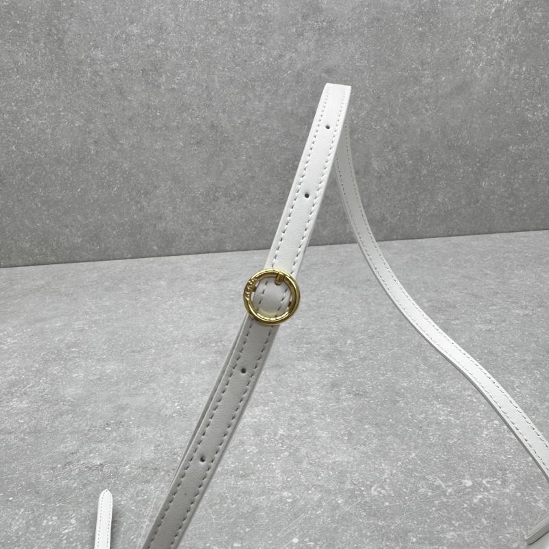 Alaia Le Click East West Small Bag White A4490