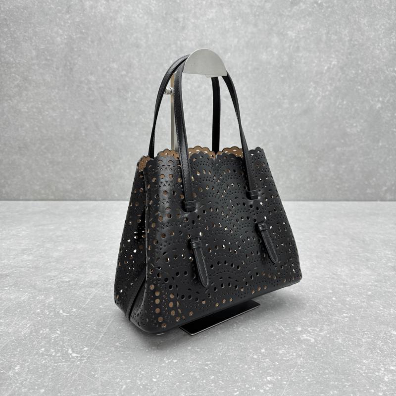 Alaia Le Mina 25 Tote Bag Black AL4484