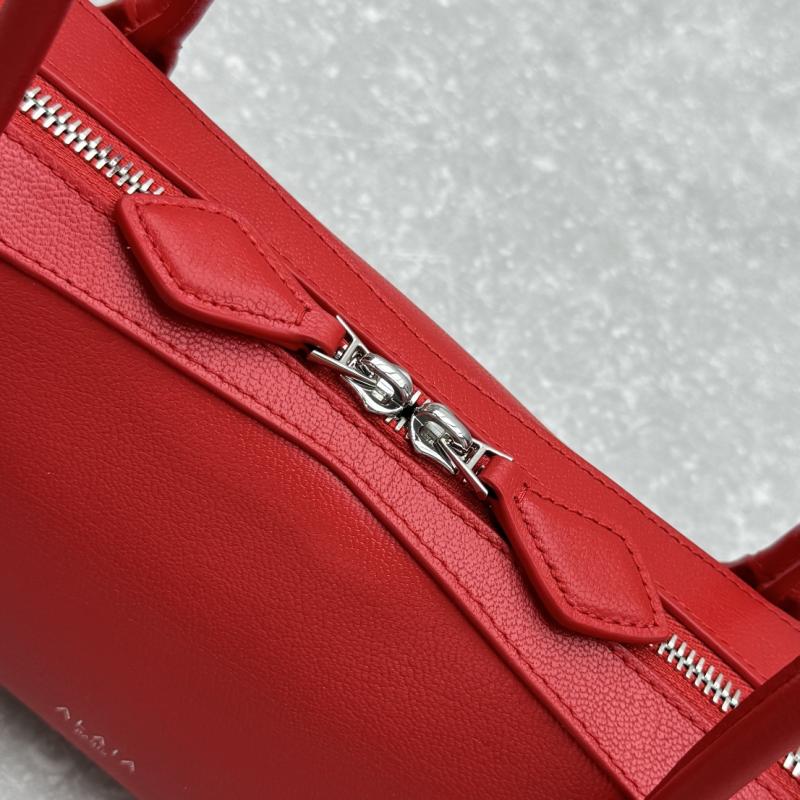 Alaia Le Teckel Shoulder Bag Red L4401