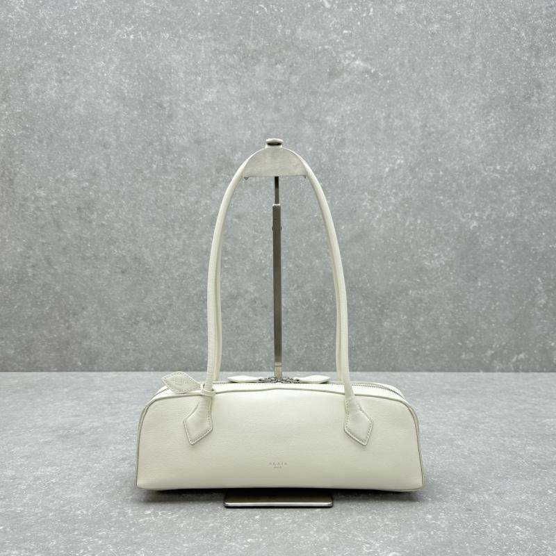 Alaia Le Teckel Shoulder Bag White L4401