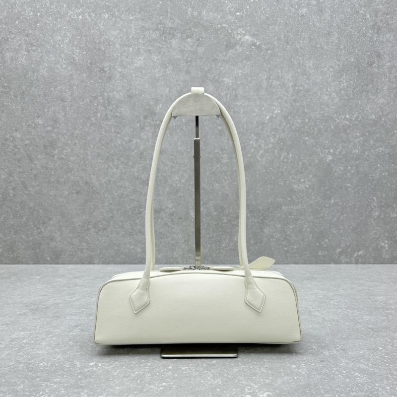Alaia Le Teckel Shoulder Bag White L4401