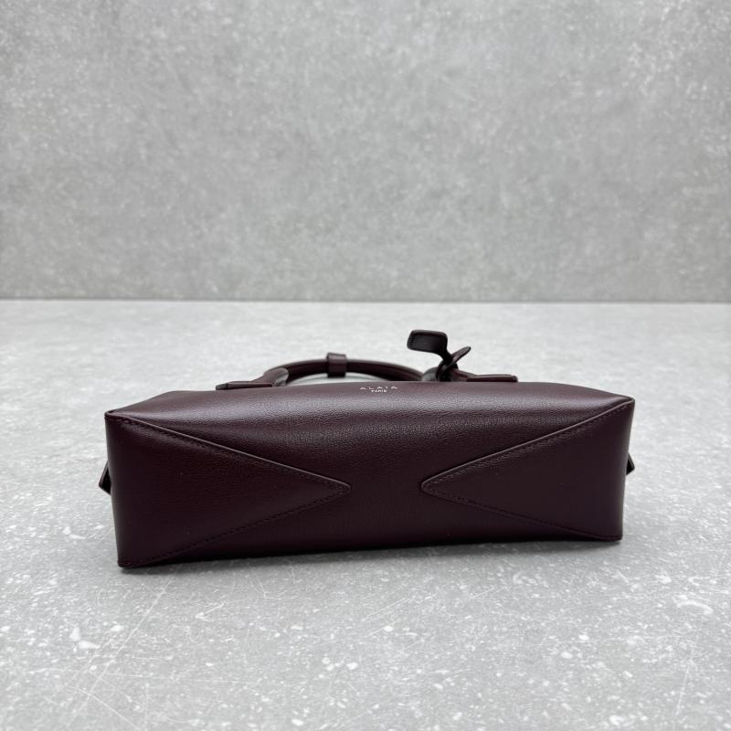 Alaia Le Teckel Small Shoulder Bag Burgundy S4401