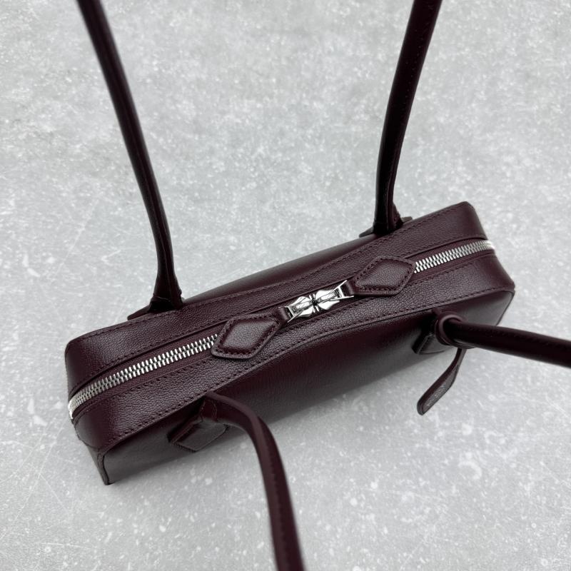 Alaia Le Teckel Small Shoulder Bag Burgundy S4401