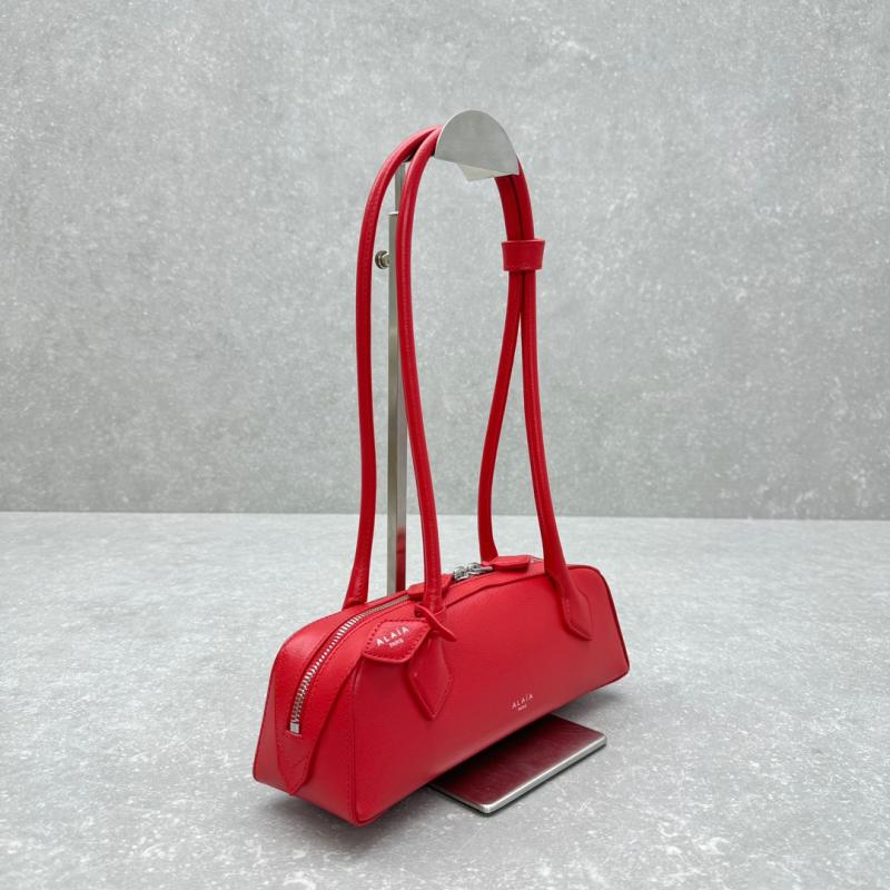 Alaia Le Teckel Small Shoulder Bag Red S4401