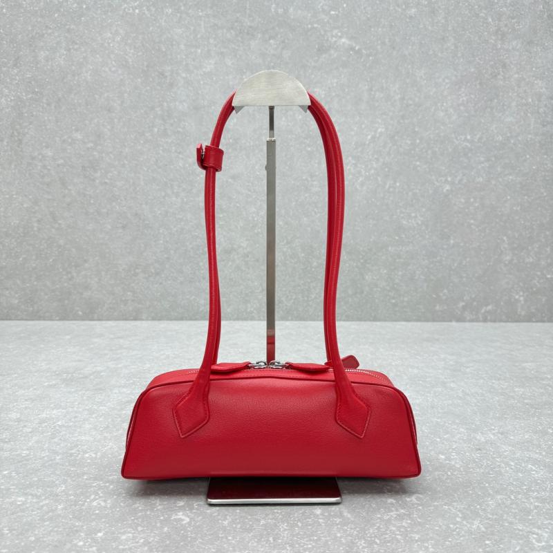 Alaia Le Teckel Small Shoulder Bag Red S4401