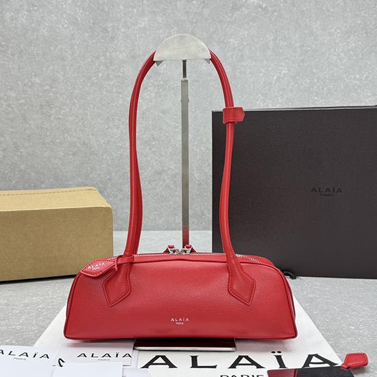 Alaia Le Teckel Small Shoulder Bag Red S4401