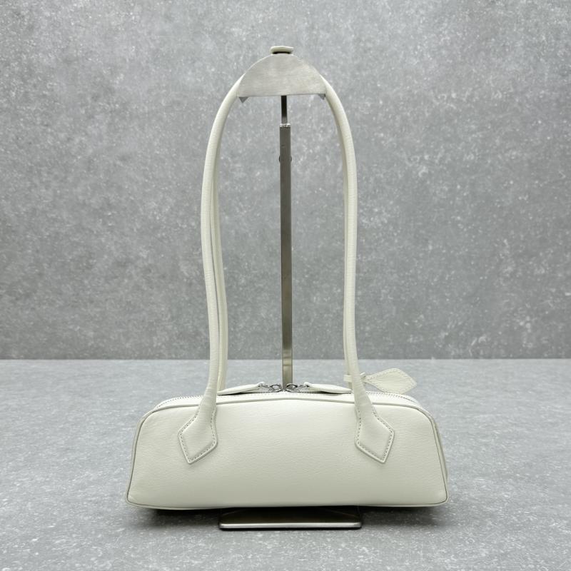 Alaia Le Teckel Small Shoulder Bag White S4401