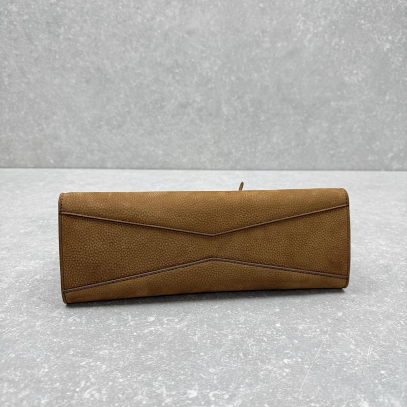 Alaia Le Teckel Small Suede Tote Bag Brown S4425